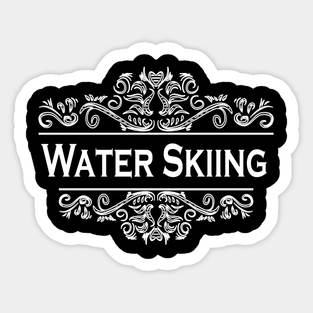 Water Skiing Sport Art Sticker by My Artsam